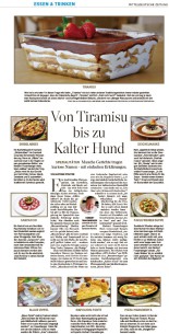 Mitteldeutsche Zeitung – von Tiramisu bis zu Kalter Hund