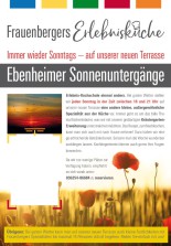 Plakat Ebenheimer Sommerterrasse