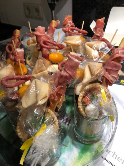 herzhafte Happen aus Frauenbergers Kochschule in Ebenheim herzhafte Happen aus Frauenbergers Kochschule in Ebenheim