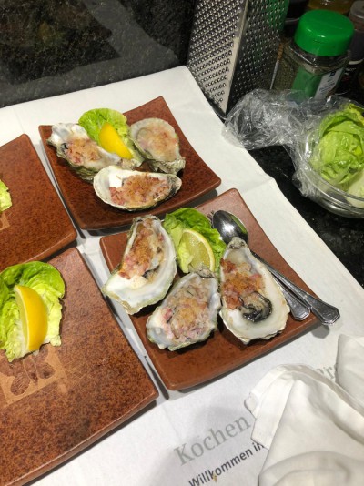 frische Austern als Vorspeise frische Austern als Vorspeise