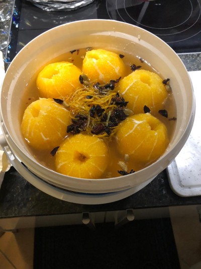 Orange zur Weihnachtszeit Orange zur Weihnachtszeit